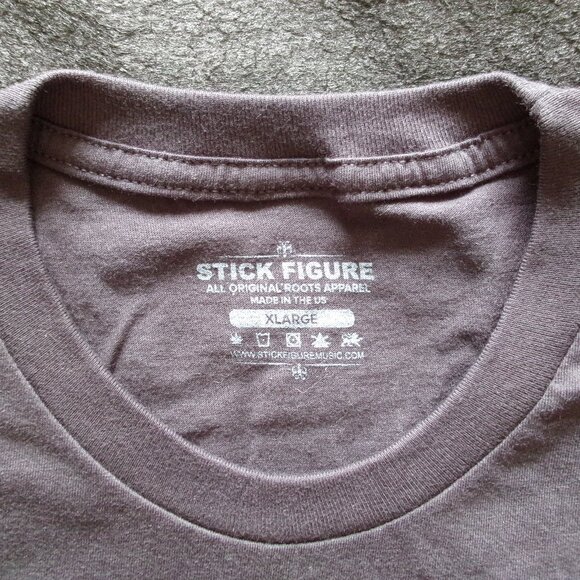 Stick Figure Red Rocks 2024 Concert T-Shirt Mens S/S Sz XL - New - Picture 5 of 5